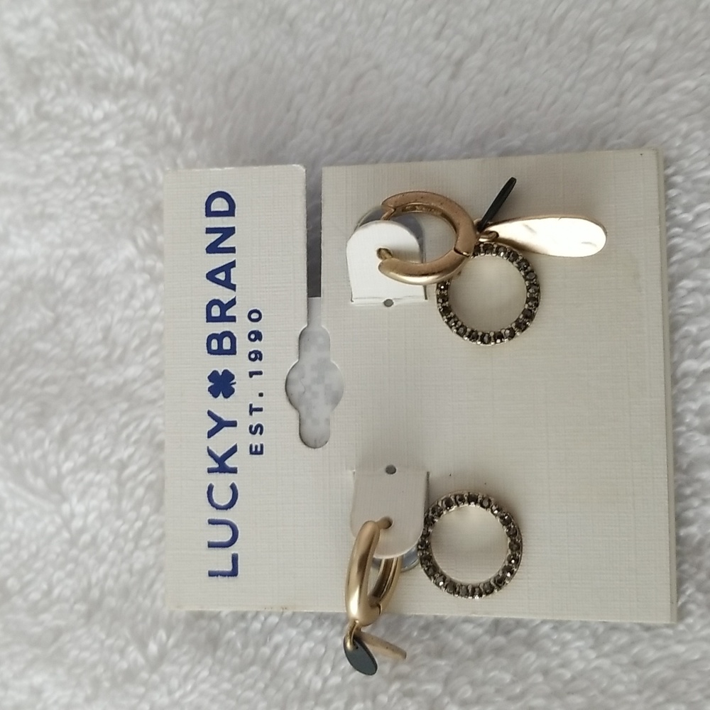 Lucky Brand gold-tone earrings